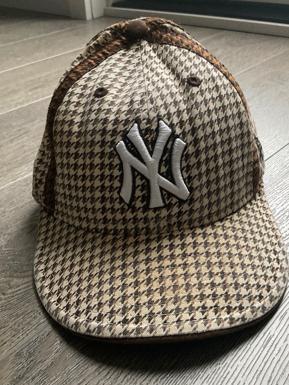 New Era 59FIFTY Houndstooth New York Yankees Hat